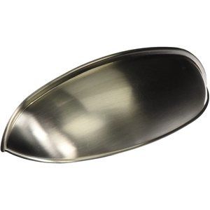 Liberty 2-1/2 or 3 in. (64 or 76mm) Satin Nickel Dual Mount Cup Pull